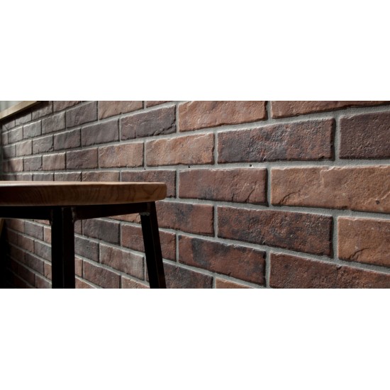 Πλακάκι Rondine 6x25 cm Bristol Red P5-BRE-625 Κόκκινο 